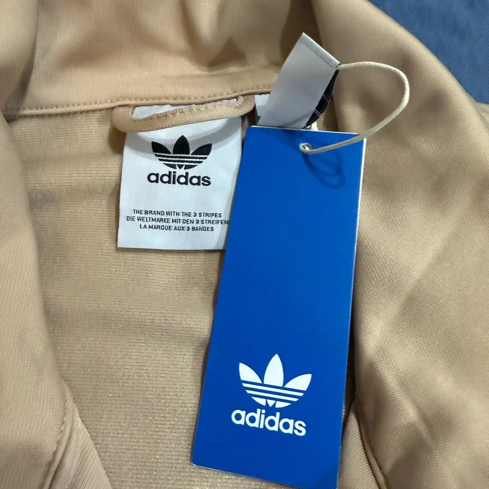 ADIDAS Originals Firebird Mens Tracksuit Jacket & Pants Set Beige Sz M,L,XL